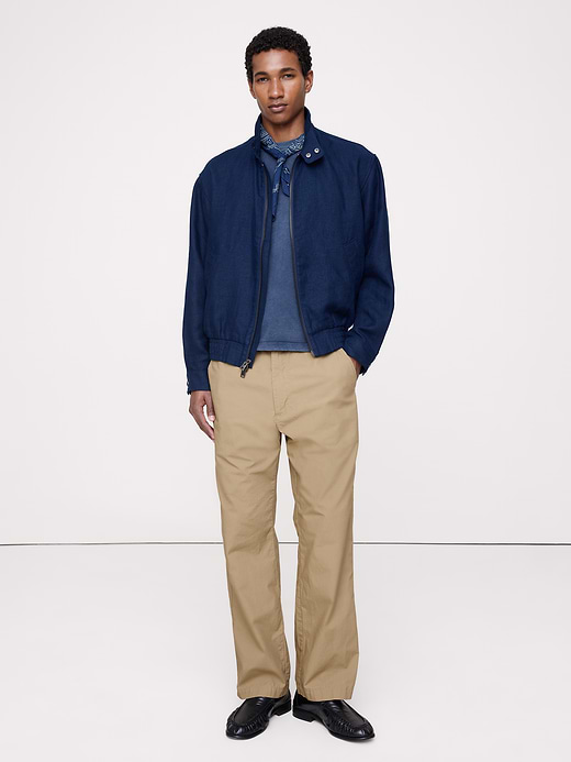 Banana Republic The Weekender Relaxed Pull-On Pant in Cotton — photo 1