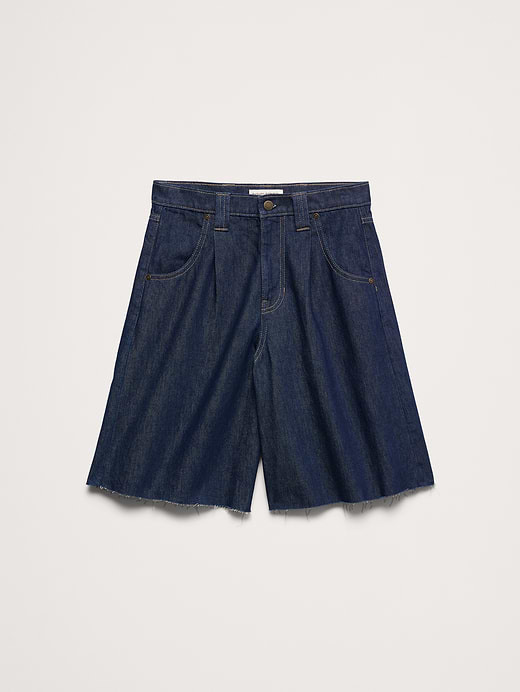Banana Republic Low-Rise Denim Bermuda Short — photo 5