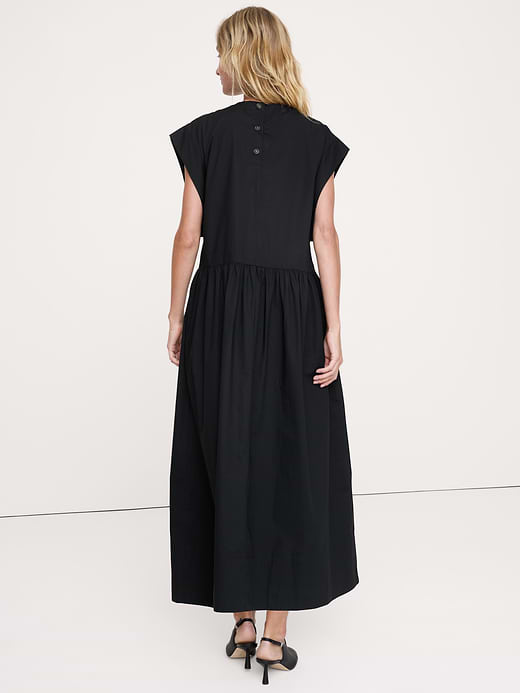 Banana Republic Cotton Poplin Maxi Dress — photo 3
