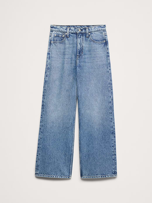 Banana Republic The Icon Classic Wide-Leg Crop Jean — photo 6
