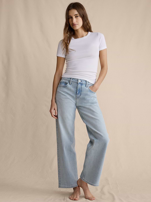 Banana Republic Mid-Rise 90s Loose Crop Jean — photo 5