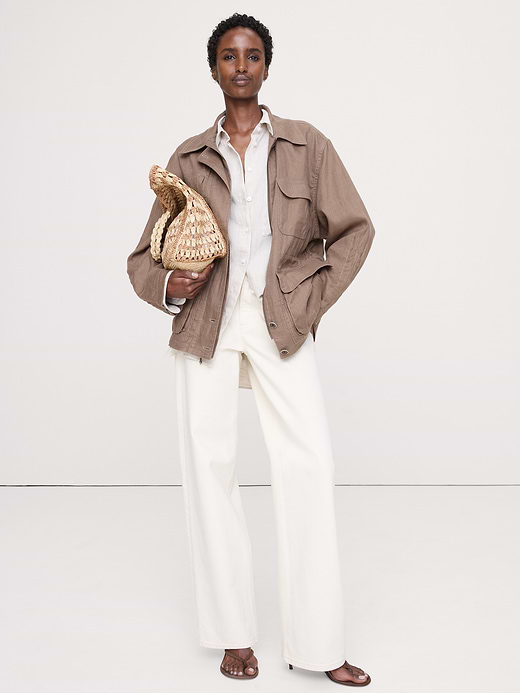 Banana Republic Archive Reissue Linen Chore Coat — photo 1