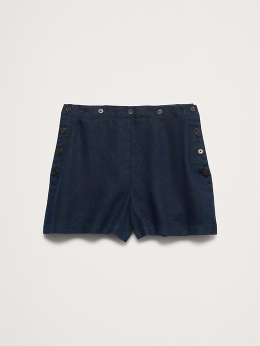 Banana Republic 3.5" Linen Pull-On Sailor Short — photo 5