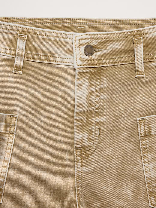 Banana Republic High-Rise Wide-Leg Jean with Raw Hem — photo 7