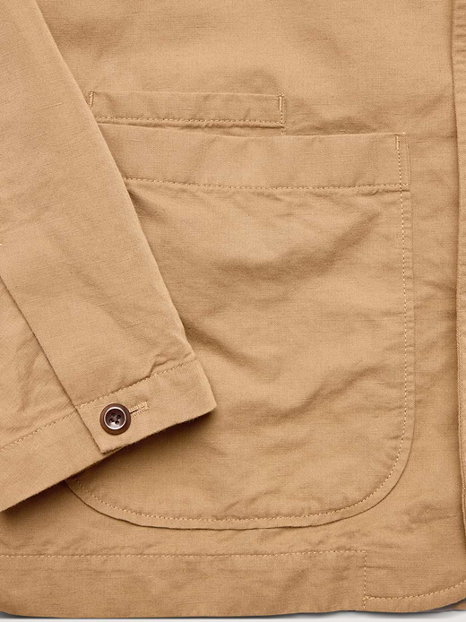 Banana Republic Italian Linen-Cotton Shirt Jacket — photo 5