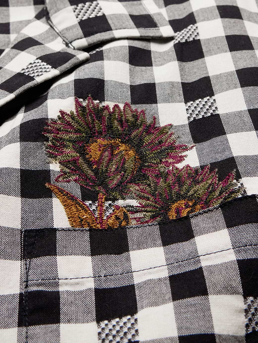 Banana Republic Relaxed-Fit Embroidered Cotton Resort Shirt — photo 6
