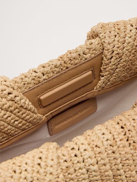 Banana Republic Raffia Clutch — photo 7