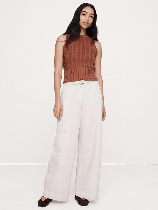 Banana Republic High-Rise Wide-Leg Utility Pant — photo 1