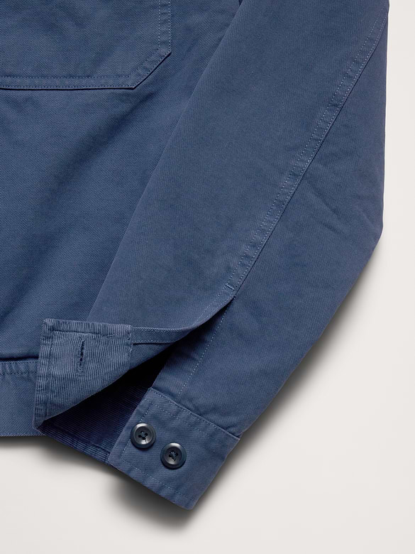 Banana Republic Cotton Twill Mechanic's Jacket with Corduroy Collar — photo 7