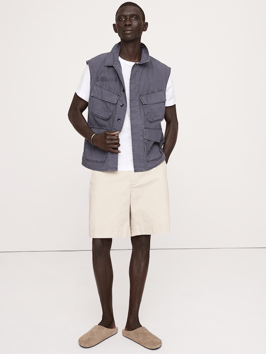 Banana Republic 9" Cotton Bermuda Short — photo 1