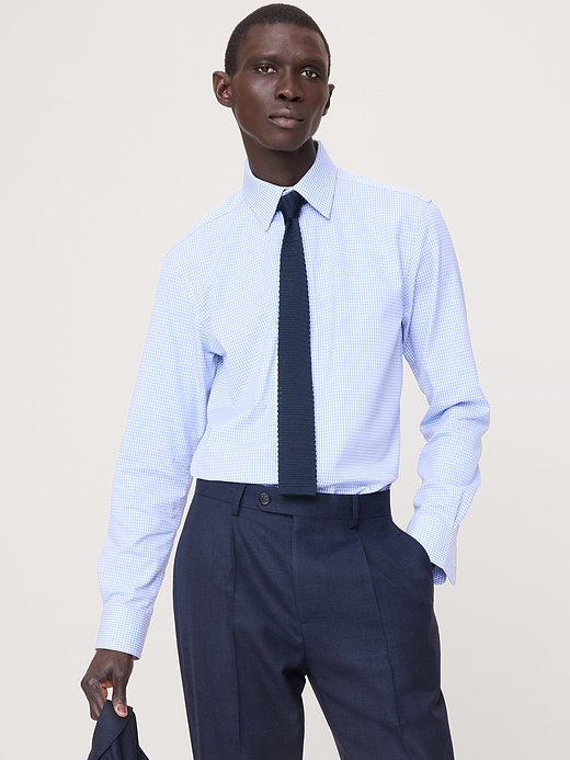 Banana Republic Slim-Fit Wrinkle-Resistant Dress Shirt — photo 1