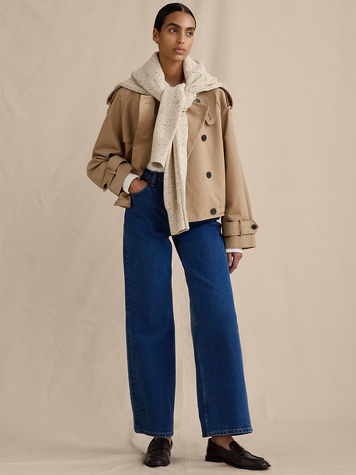 Banana Republic The Icon Classic Wide-Leg Jean — photo 1
