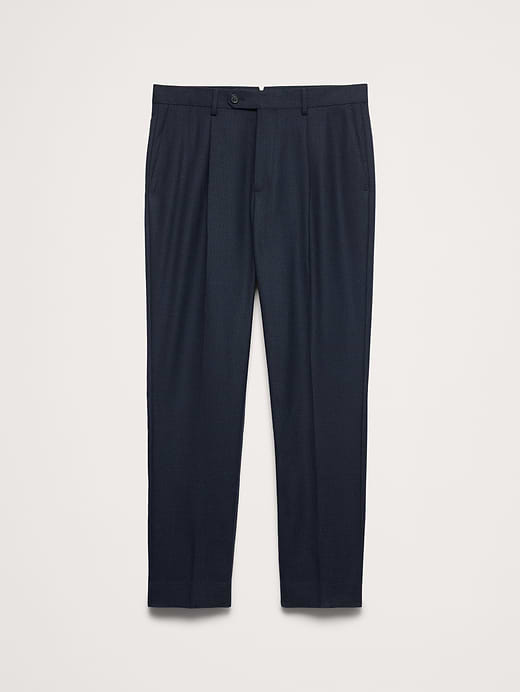 Banana Republic Tailored Slim-Fit Italian Wool Ventile Suit Pant — photo 5