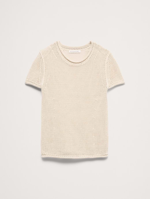 Banana Republic Heirloom Linen Sweater Tee — photo 3