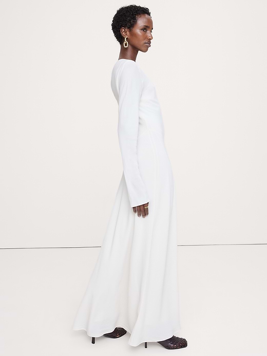 Banana Republic Bias-Cut Chiffon Maxi Dress — photo 4