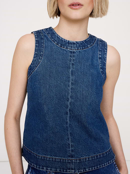 Banana Republic Denim Tank — photo 4