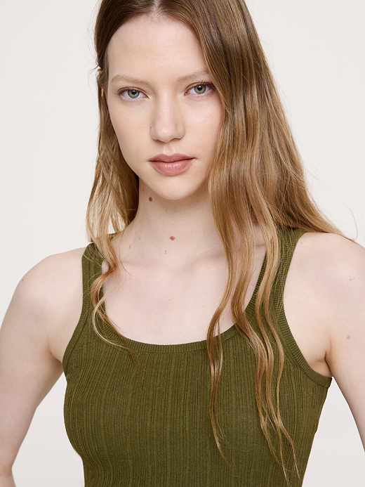 Banana Republic Crinkle Knit Tank — photo 4