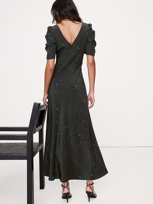 Banana Republic Matte Silk Maxi Dress — photo 3