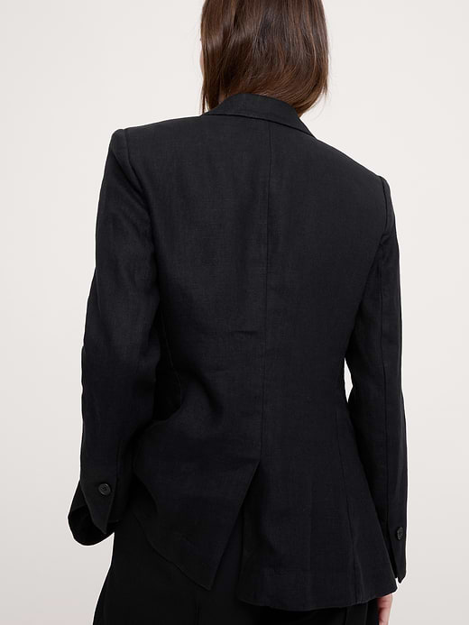 Banana Republic Slim Linen Blazer — photo 3