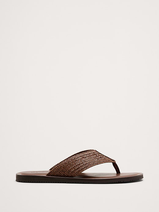 Banana Republic Woven Flip Flop Sandal — photo 1