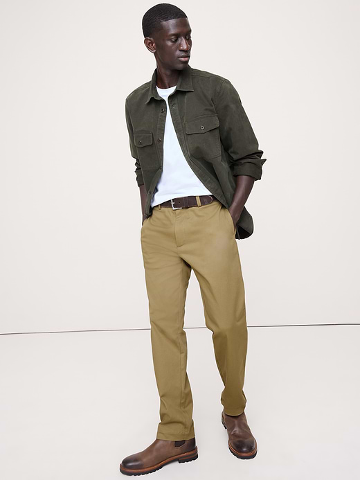 Banana Republic Straight Italian-Stretch Chino — photo 1