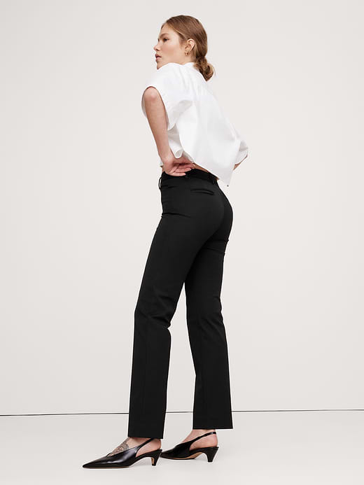 Banana Republic Mid-Rise Straight Sloan Pant — photo 3