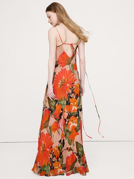 Banana Republic Bias-Cut Georgette Slip Maxi Dress — photo 3