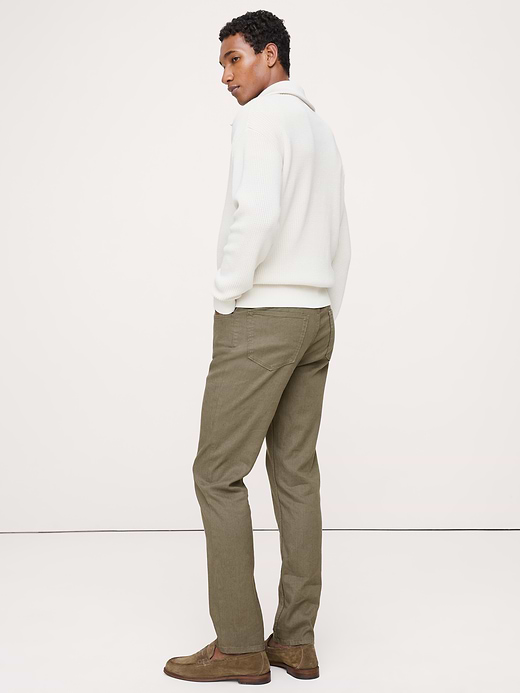 Banana Republic Slim Linen-Cotton Traveler Pant — photo 3