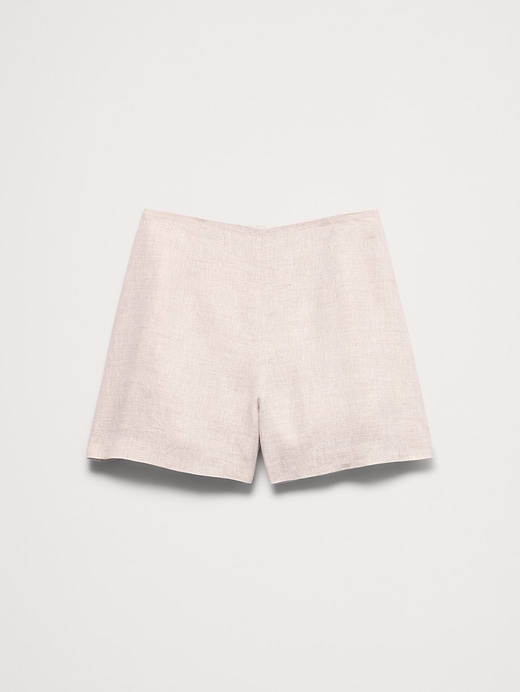 Banana Republic High-Rise 3" Linen Short — photo 5
