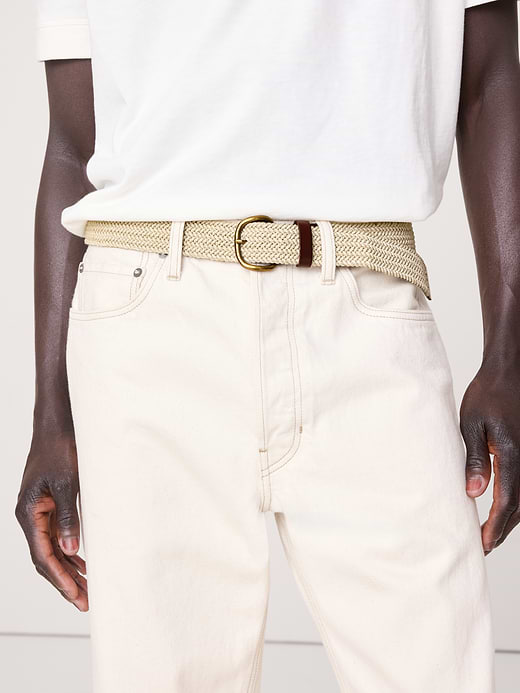 Banana Republic Woven Cotton Slider Belt — photo 3