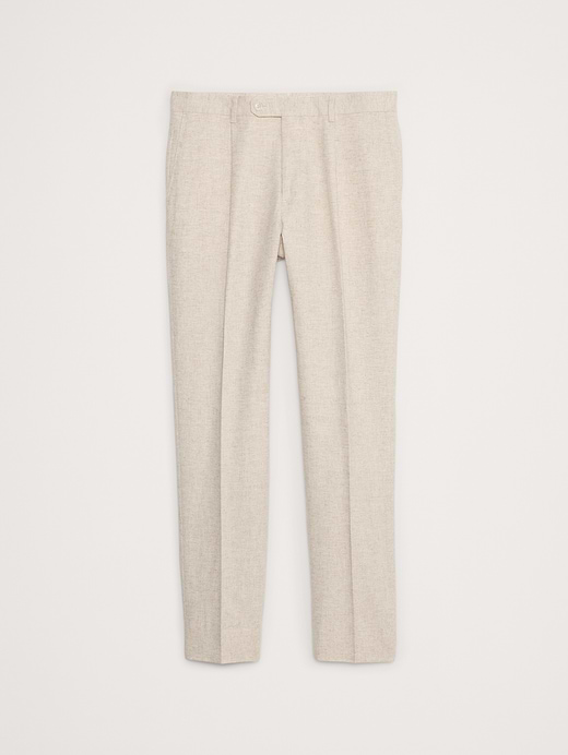 Banana Republic Herringbone Cotton-Linen Slim Suit Pant — photo 5