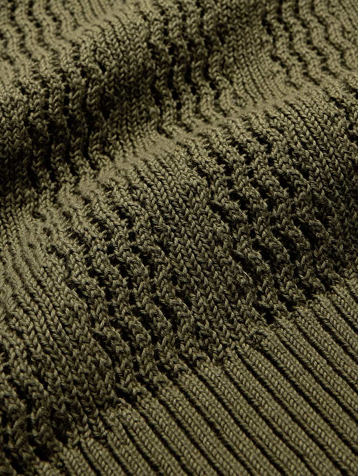Banana Republic Cotton Zig-Zag Sweater Polo — photo 3