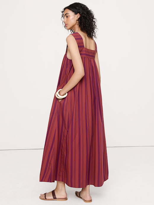 Banana Republic Cotton Square-Neck Dress — photo 3