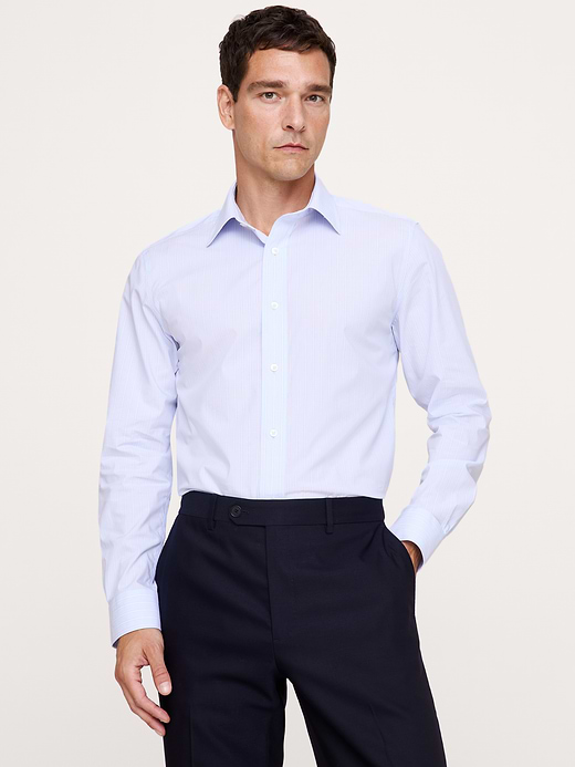 Banana Republic Standard-Fit Wrinkle-Resistant Dress Shirt — photo 1