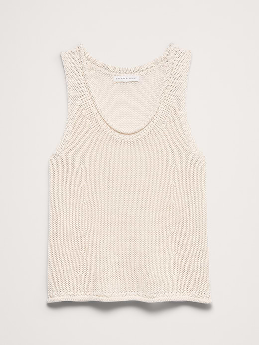Banana Republic Heirloom Linen Sweater Tank — photo 3