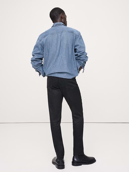 Banana Republic Slim Linen-Cotton Traveler Pant — photo 3