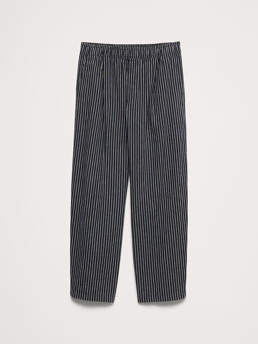 Banana Republic Relaxed Linen-Cotton Pleated Pull-On Pant — photo 5