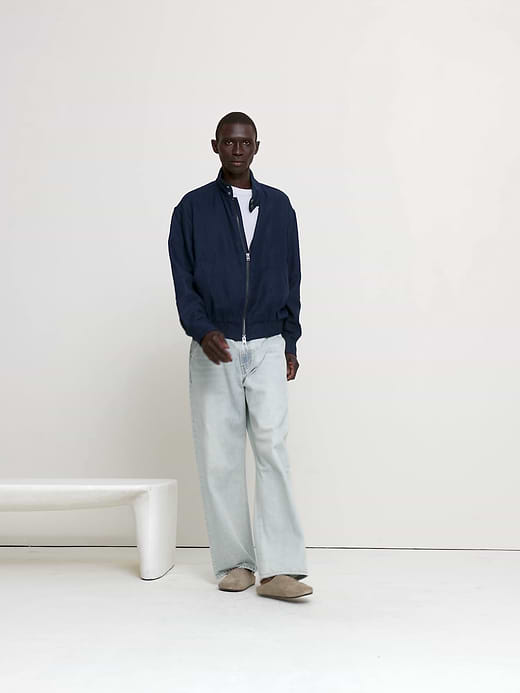 Banana Republic Linen Harrington Jacket — photo 8
