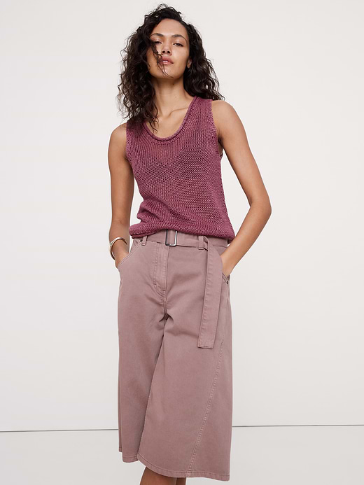 Banana Republic Heirloom Linen Sweater Tank — photo 1