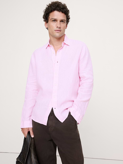 Banana Republic Standard-Fit Linen Shirt — photo 1