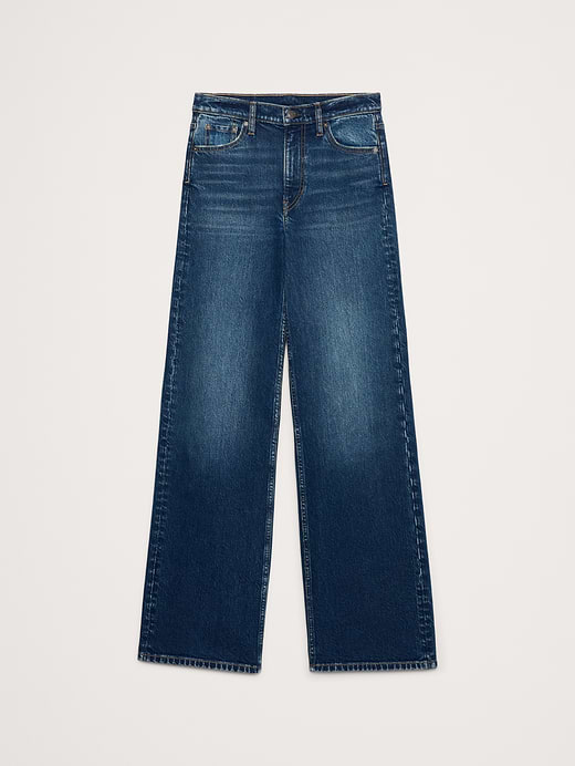 Banana Republic The Icon Classic Wide-Leg Jean — photo 6