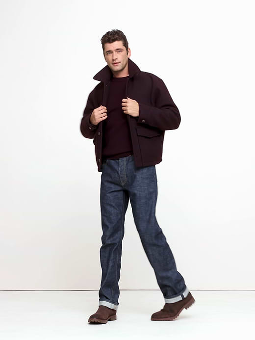 Banana Republic Double-Faced Wool-Blend Utility Jacket — photo 8