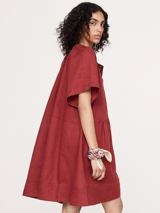 Banana Republic Button-Up Mini Dress — photo 3