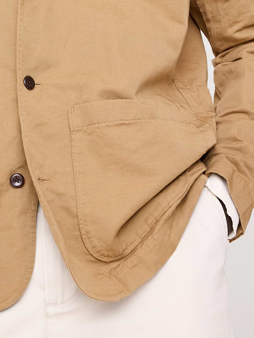 Banana Republic Italian Linen-Cotton Shirt Jacket — photo 7