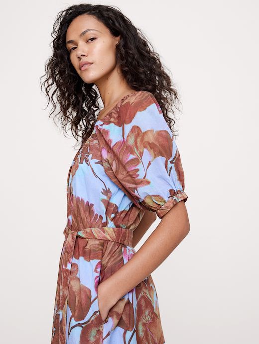 Banana Republic Lightweight Cotton Scoop-Neck Maxi Dress — photo 4