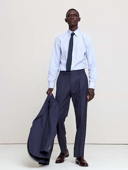 Banana Republic Slim-Fit Wrinkle-Resistant Dress Shirt — photo 7