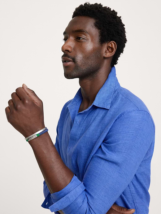 Banana Republic Slim-Fit Linen Shirt — photo 4