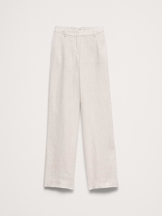 Banana Republic The Everyday Wide-Leg Pant in Linen — photo 5