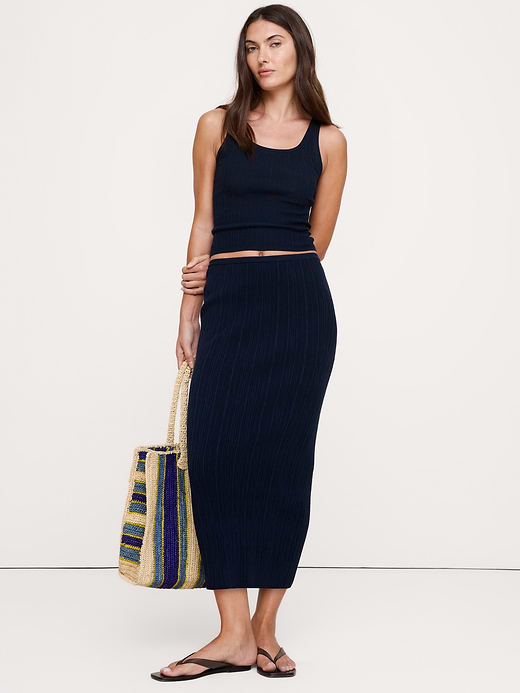 Banana Republic Crinkle Knit Tank — photo 6