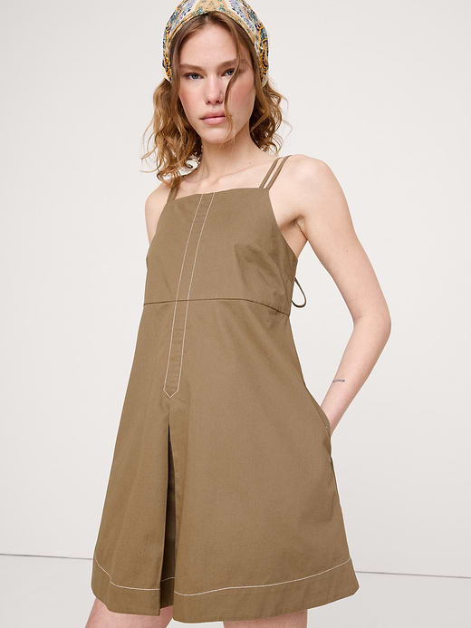 Banana Republic Cotton Twill Mini Dress — photo 1
